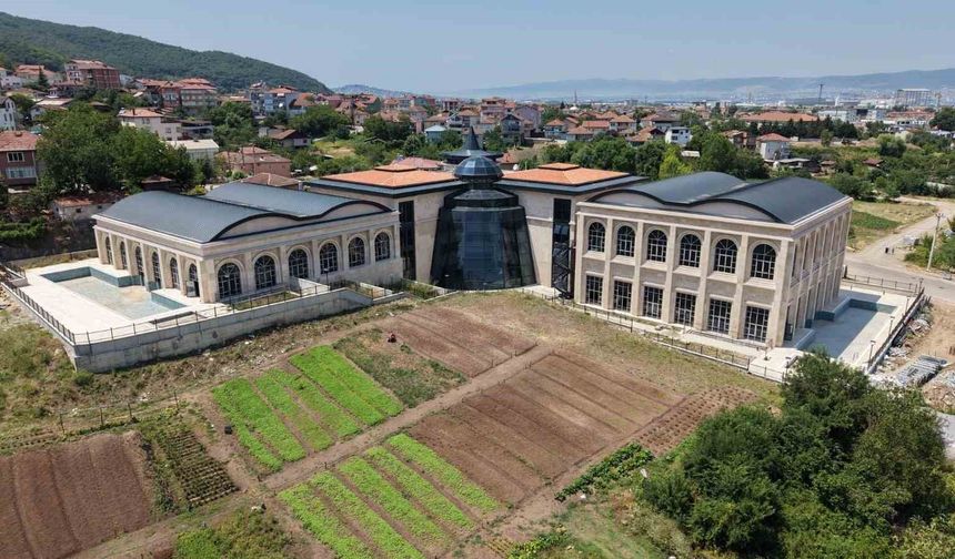 Başiskele'deki termal tesis inşaatında sona gelindi