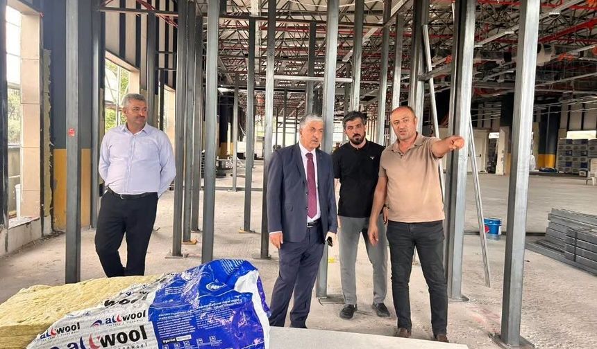 Dilovası'nın yeni belediye binası yükseliyor