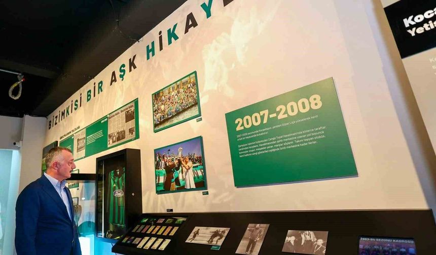 Kocaelispor'un tarihi bu müzede yaşayacak