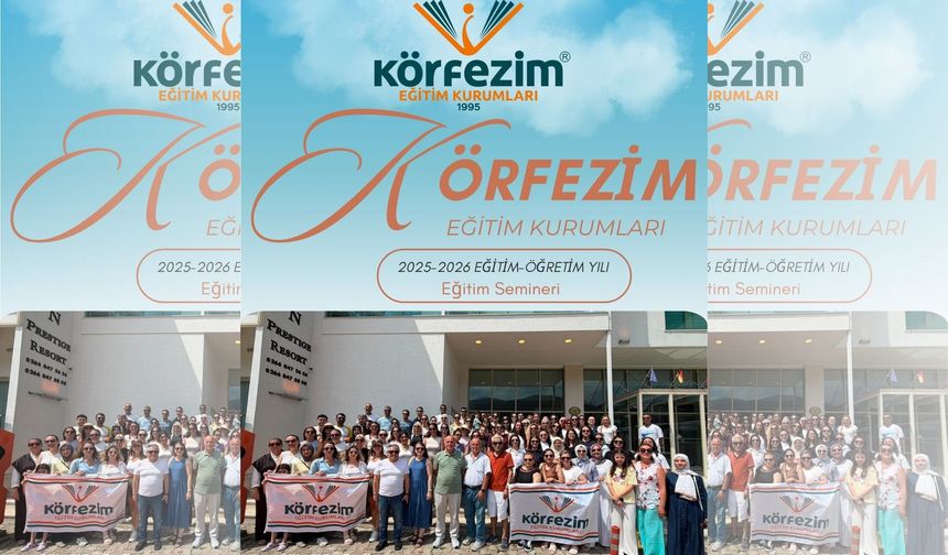 Körfezim Eğitim Kurumları Erdek’te Eğitim Semineri Düzenledi