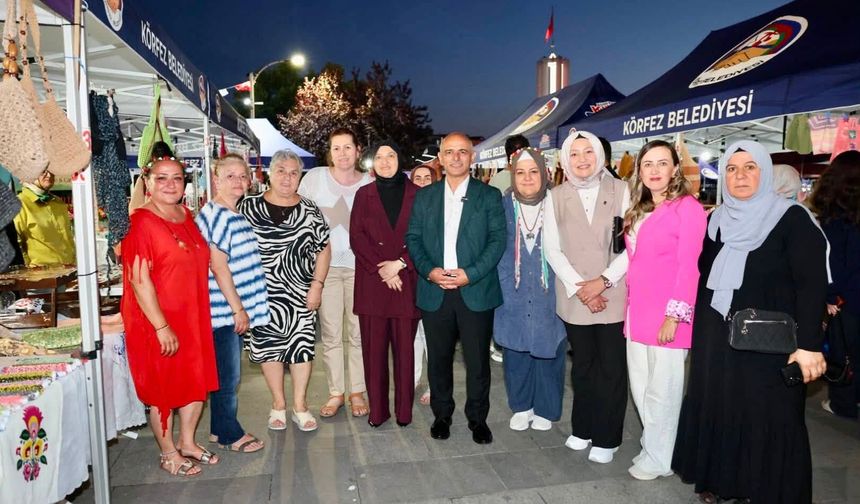 Altın Kiraz'da Kadın Emeği Rüzgârı Esti