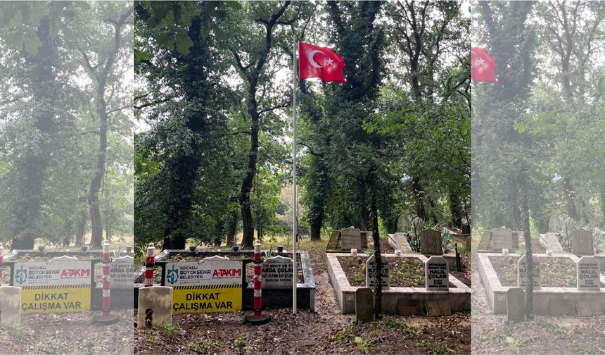 Büyükşehir’den Hakkaniye Şehitliği’ne Anlamlı Dokunuş