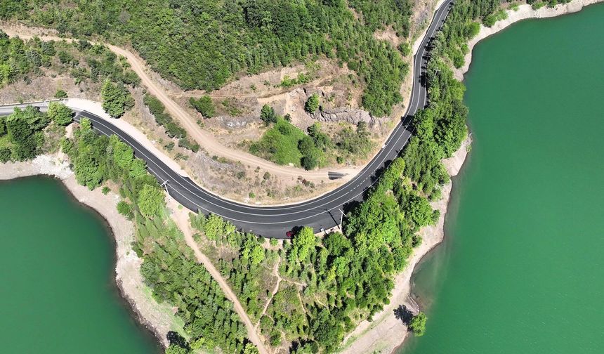 Yuvacık Barajı Yolu Yenilendi