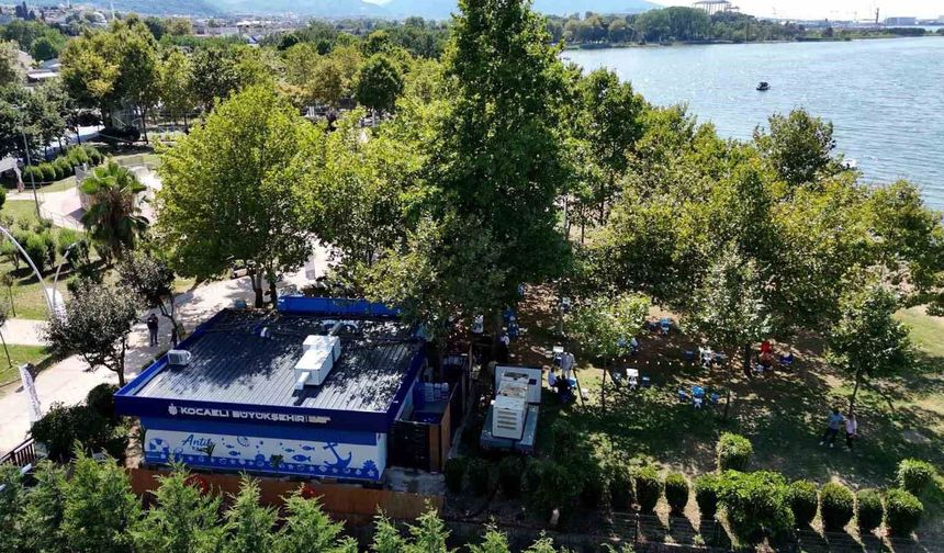 Antik Balık'ın dördüncü şubesi Başiskele Sahili'nde açıldı