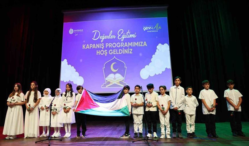 Başiskele'de yaz okulu 'Değerler Eğitimi' programı tamamlandı