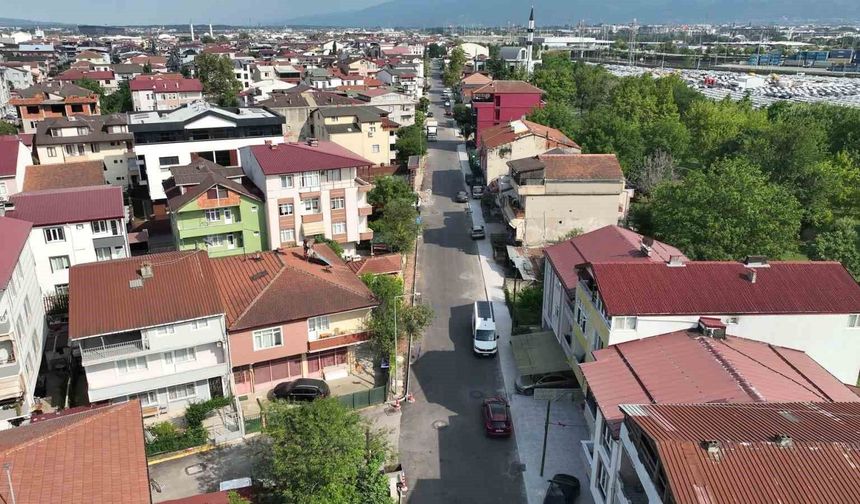 Kartepe'de 27 cadde ve sokak yenilendi