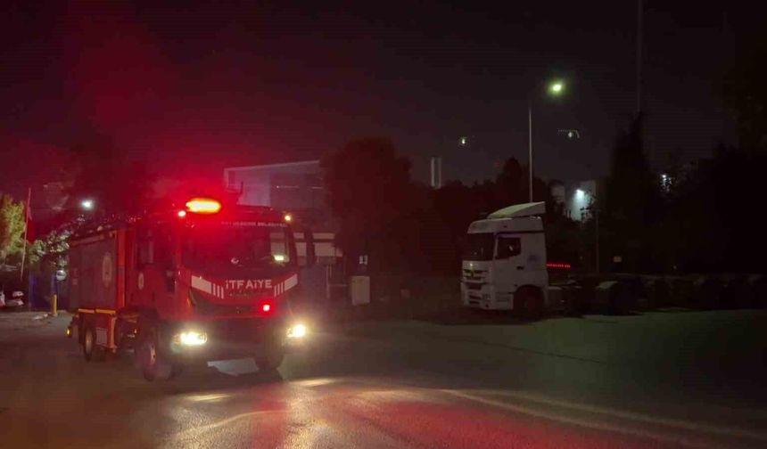 Kozmetik fabrikasında kimyasal madde alarmı