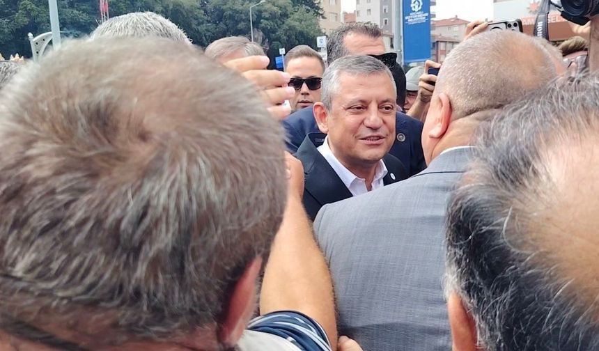 Özgür Özel Kocaeli'de