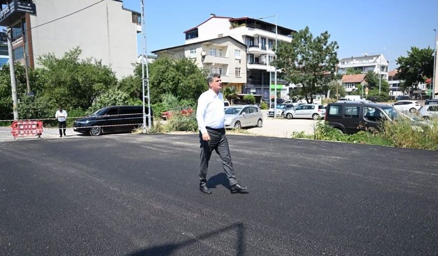 Toplum Ruh Sağlığı Merkezi yanına yeni otopark yapıldı