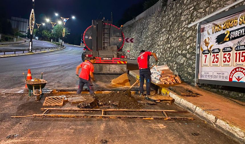 Büyükşehir’den İzmit’e Kesintisiz Hizmet