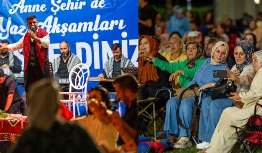 ‘Anne Şehir Yaz Akşamları’nda Sıra Gecesi Coşkusu