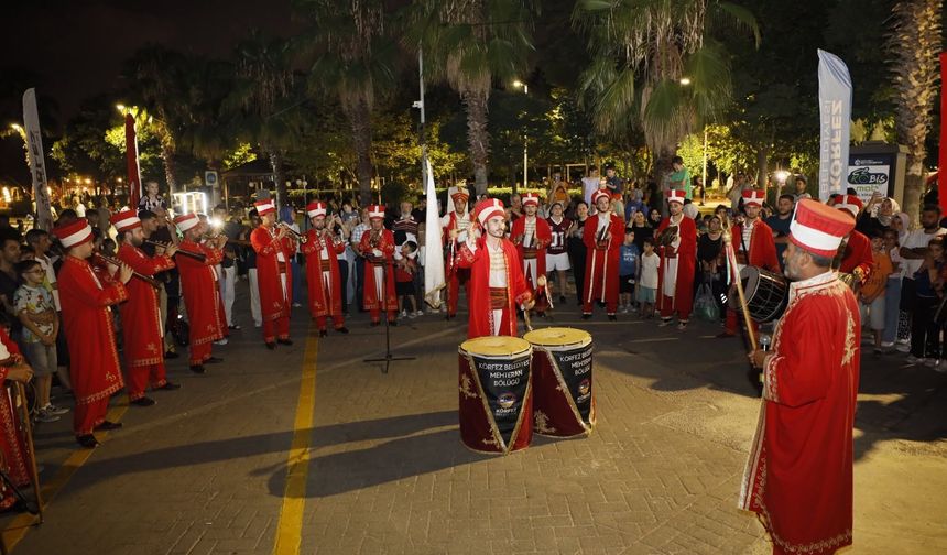 Körfez Sahilinde Mehteran Coşkusu