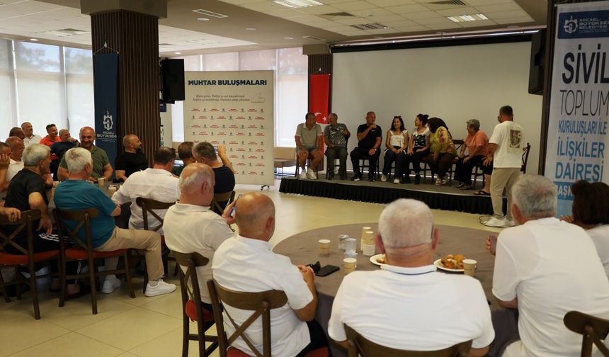 Muhtarlar Hem İletişimde Hem İlk Yardımda güçlendi