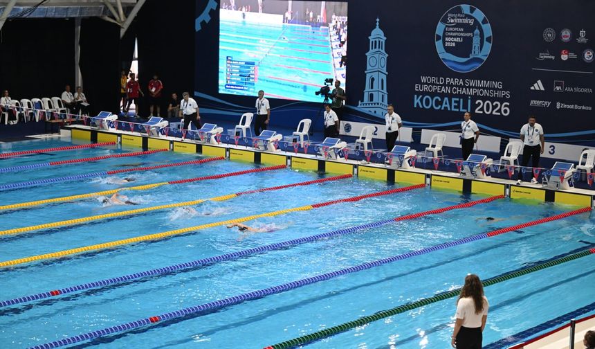 2026 Avrupa Para Yüzme Şampiyonası Açılışı, Gebze’de Düzenlenen Tören ile Yapıldı