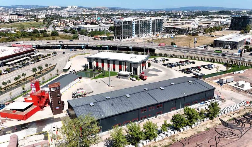 İtfaiyenin kapasitesini artıracak depo binası tamamlandı