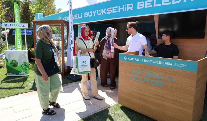 Ormanya ürünleri fuarda alıcılarla buluştu