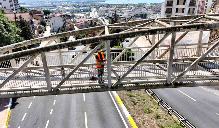 Santral Rampası'nda çevre düzenlemesi başladı