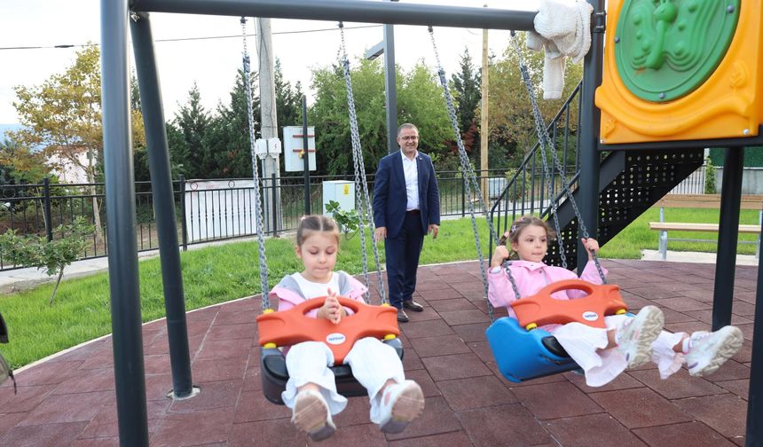 Mersincik Mahallesi Yeni Parkına Kavuştu