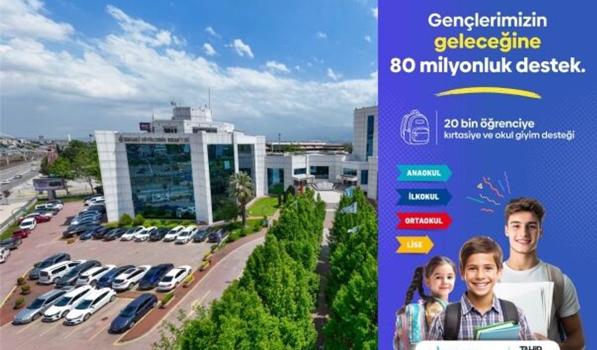 Büyükşehir’den Öğrencilere Çifte Eğitim Desteği