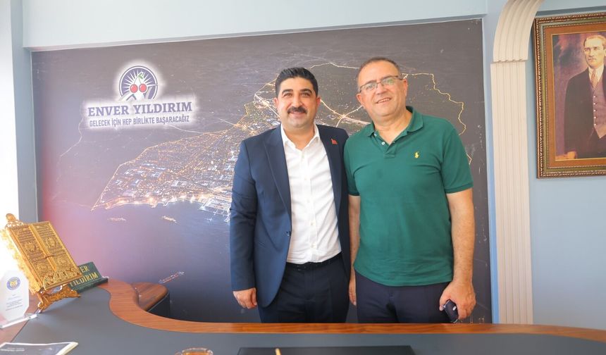 Başkan Sertif Gökçe’den Enver Yıldırım’a Ziyaret