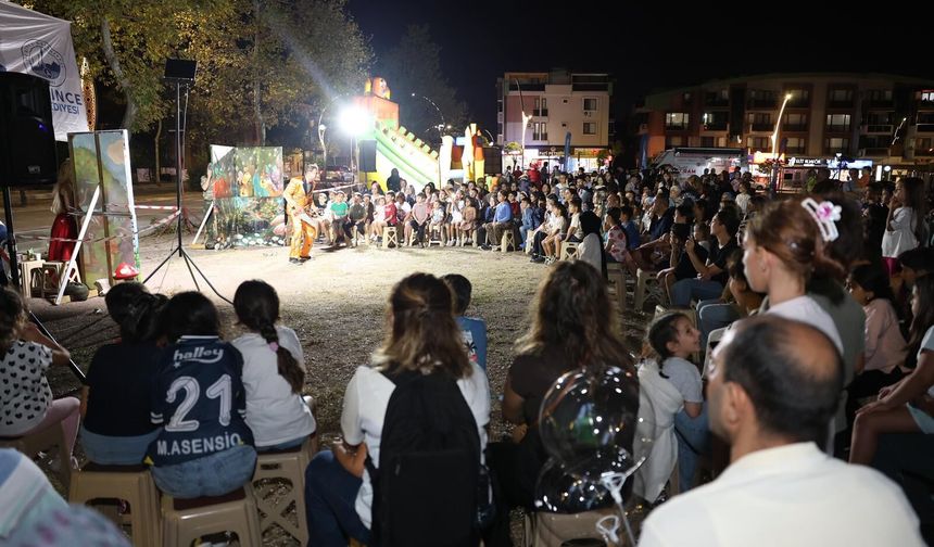 Mahalle Şenlikleriyle Çocukların Yüzü Gülüyor