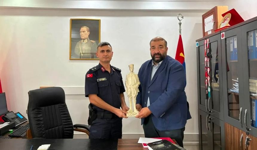 MHP Körfez'den Emniyet Müdürü ve Bölük Komutanına Ziyaret