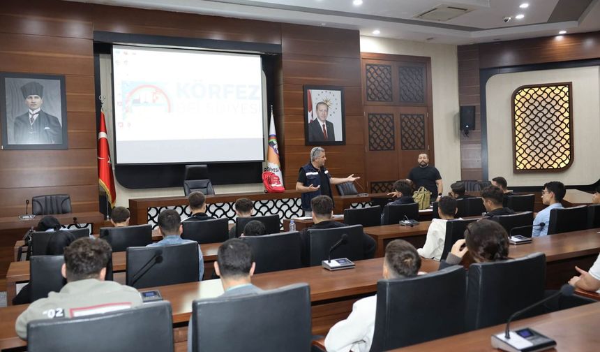 Körfez Belediyesi Stajyerlerine Oryantasyon Eğitimi