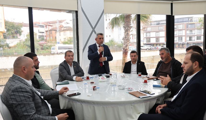 Başkan Ölmez Muhtarlarla Buluştu: “Önceliğimiz Hizmet”