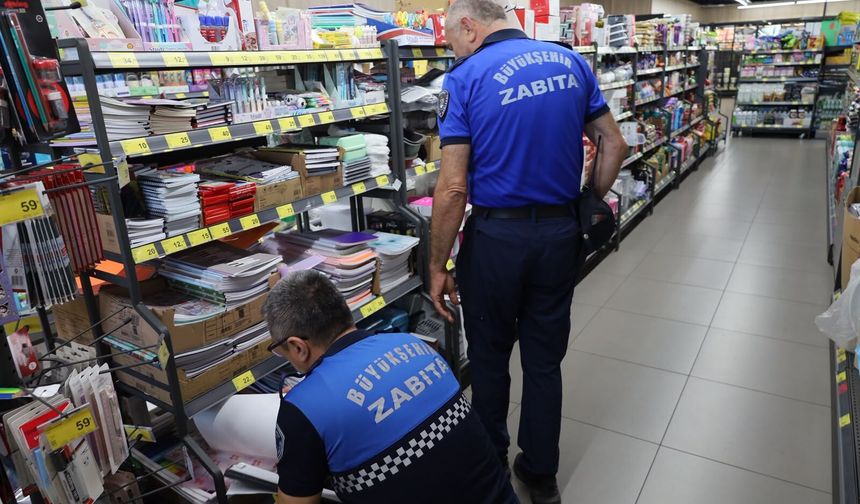 Okul Alışverişine Zabıta Güvencesi
