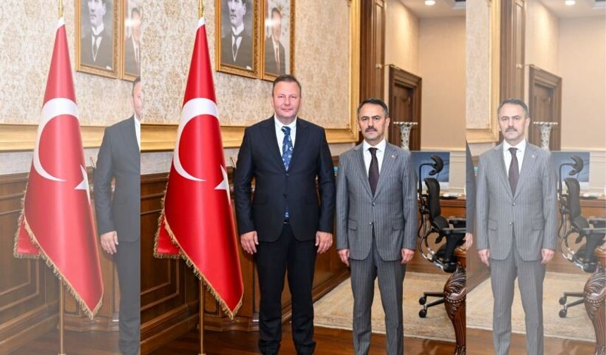 Milliyetçi Hareket Partisi Kocaeli İl Başkanı Enes Emengen'den, Vali İlhami Aktaş'a Ziyaret