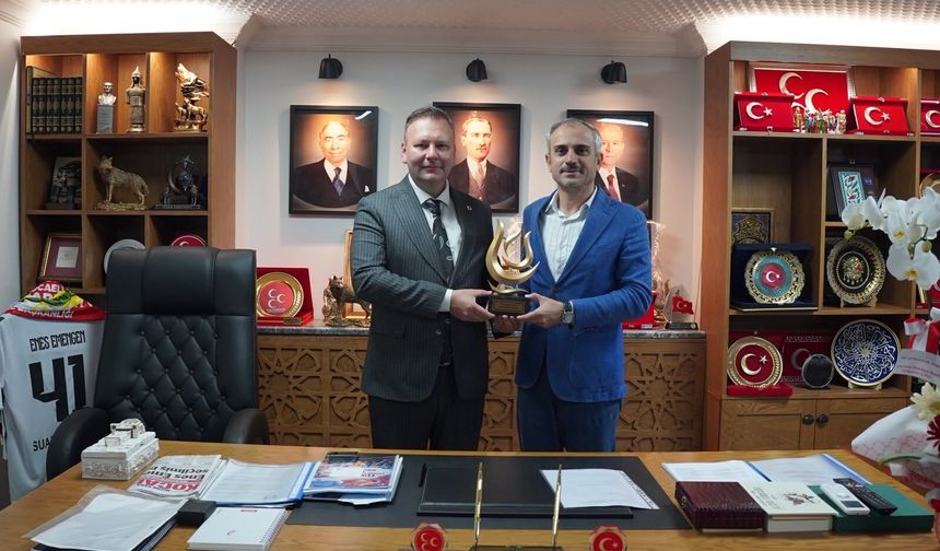 Başkan Çiftçi’den Başkan Emengen’e Hayırlı Olsun Ziyareti