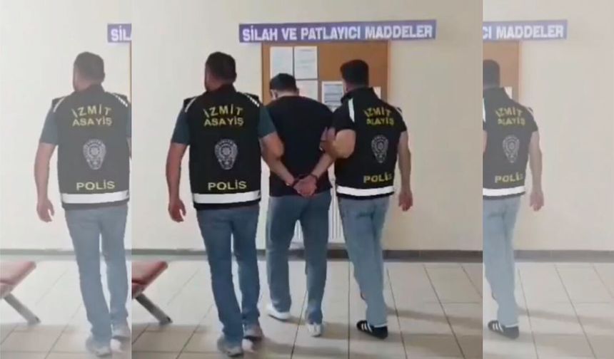 İzmit'te 21 Yıl Hapis Cezası Bulunan Şüpheli Yakalandı