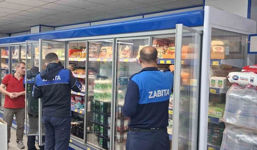 Dilovası'nda marketlerde son kullanma tarihi ve fiyat denetimi