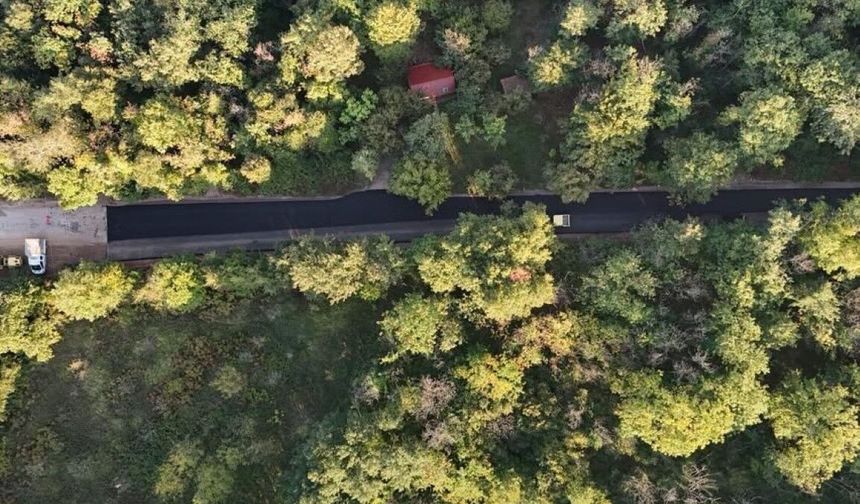 Kartepe Teleferik'e çıkan alternatif yol yenilendi