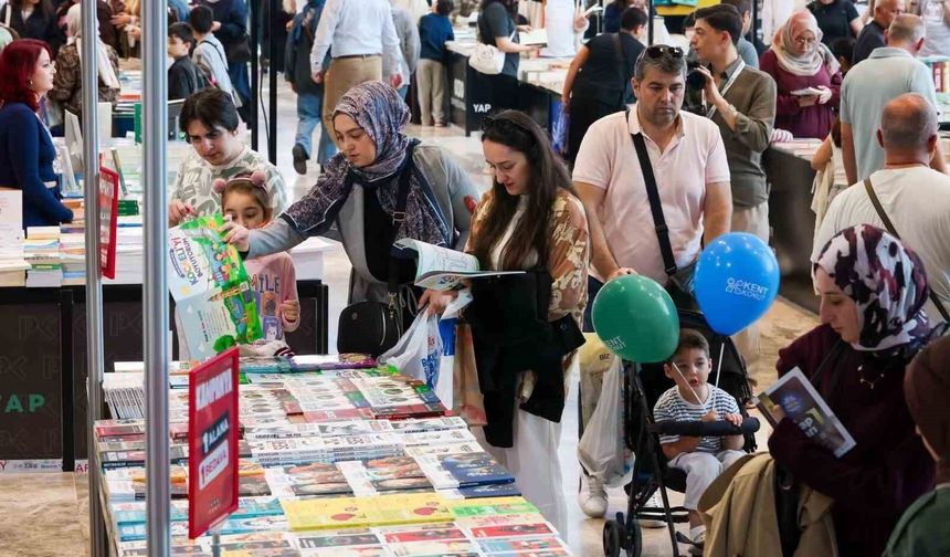 Kocaeli Kitap Fuarı'nı 1 milyon 59 bin 347 kişi ziyaret etti