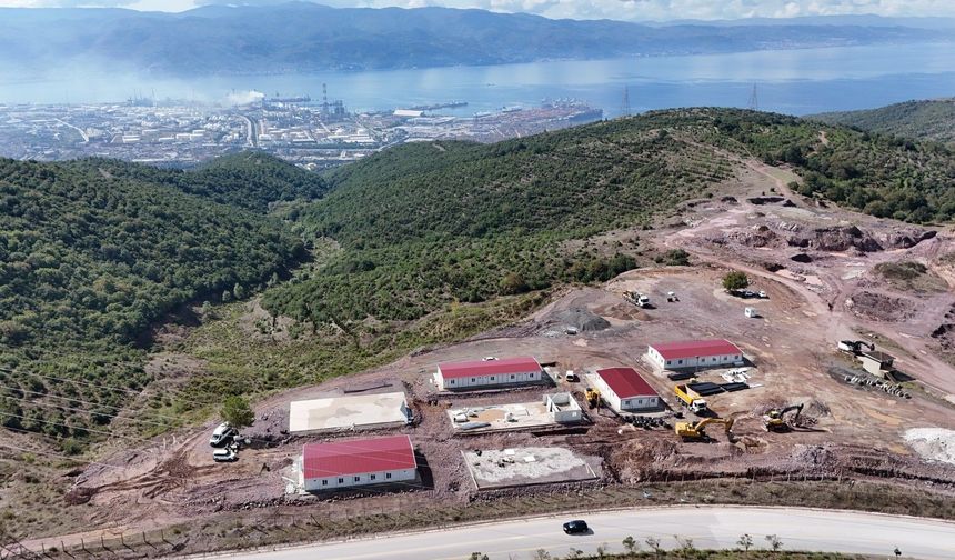 Körfez-İlimtepe bağlantı yolunun 2. etabında çalışmalar başladı