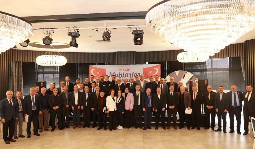 Muhtarlarla gönül gönüle buluşma