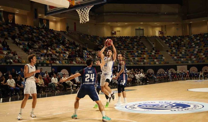 TB2L: Kocaeli BŞB Kağıtspor: 74 - Bayrampaşa Belediye: 75