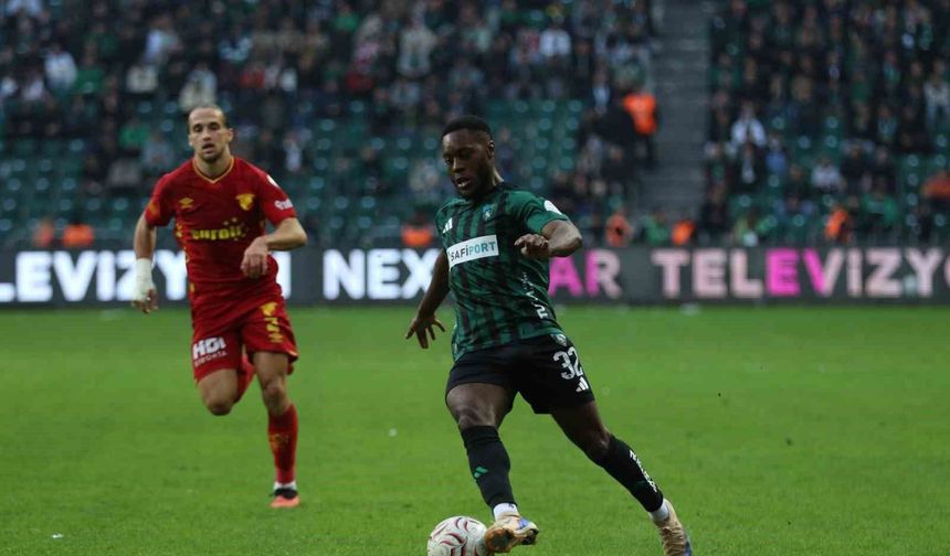 Trendyol Süper Lig: Kocaelispor: 1 - Göztepe: 2 (Maç sonucu)