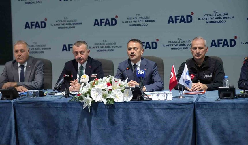 Turuncu kodun verildiği Kocaeli'de sağanak bilançosu açıklandı