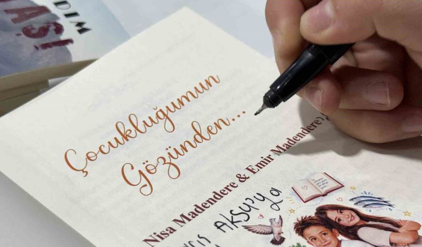 Uluslararası 16. Kocaeli Kitap Fuarı'nın en genç ikiz yazarları