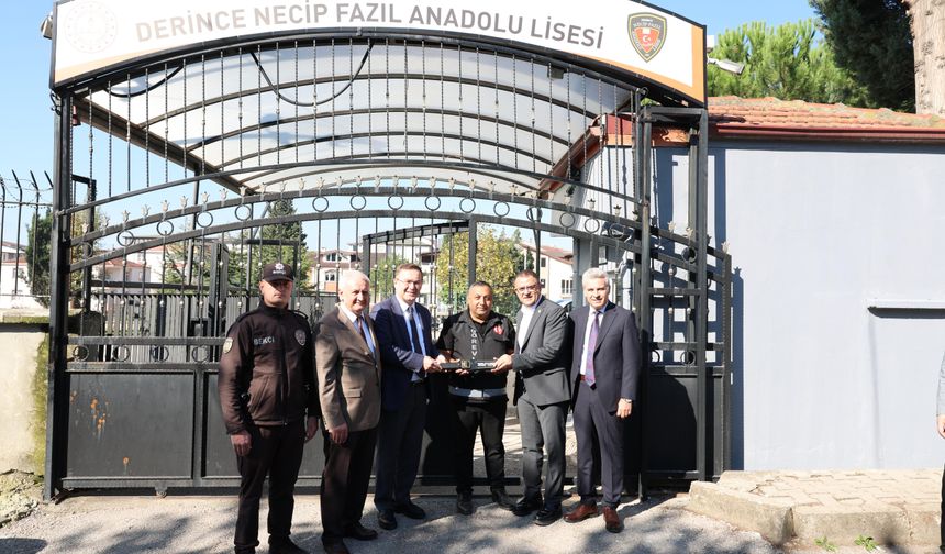 Derince’de 55 Okula Dedektör Desteği