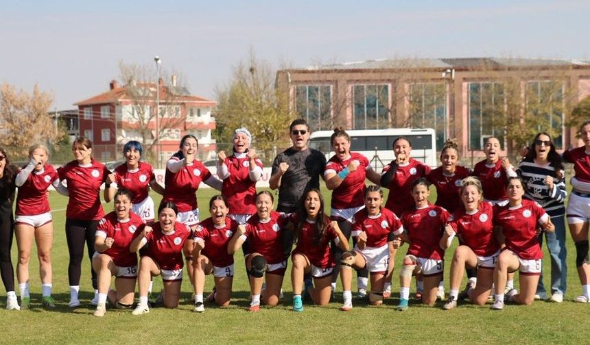 Körfez Gençlerbirliği Kadın Ragbicileri Finalde: Körfez GB 24 – 10 Beyazgül SK