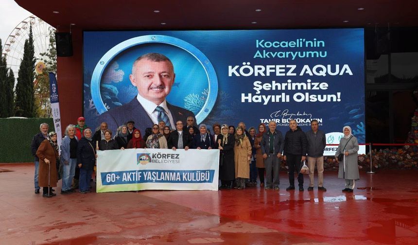 Körfez’in Çınarları Akvaryumu Gezdi