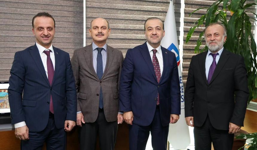 AK Partili Talus’tan Öztürk’e Tebrik Ziyareti