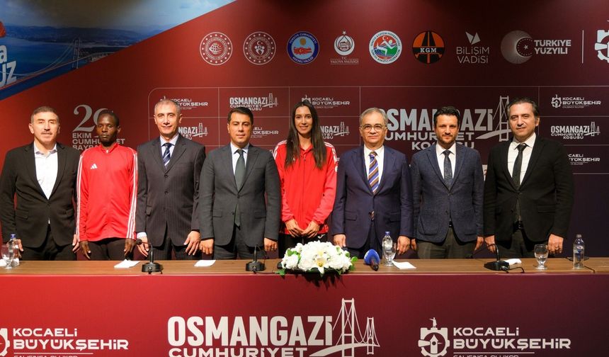 Osmangazi Köprüsü'nde Cumhuriyet coşkusu için 6 bin kişi koşacak