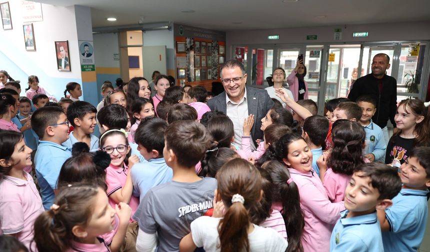 Başkan Gökçe, Öğrencileri Yalnız Bırakmıyor