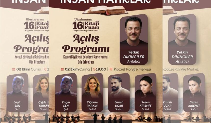 Kocaeli Kitap Fuarı Resmi Törenle Açılacak