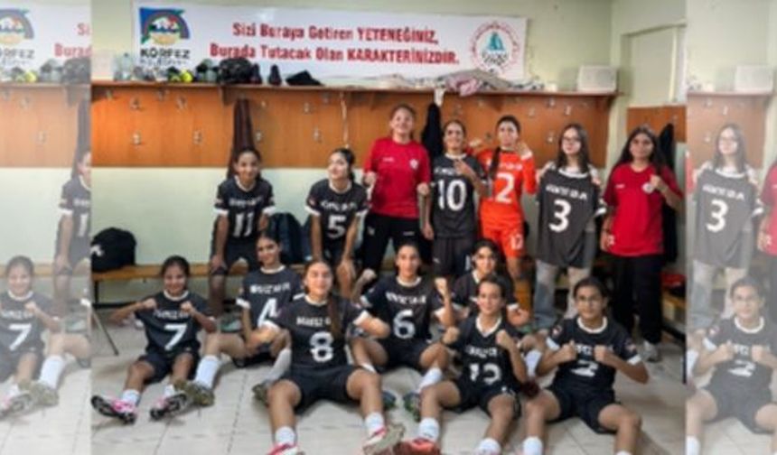 Körfez’in U15 Kızları Farklı Kazandı: 4-0