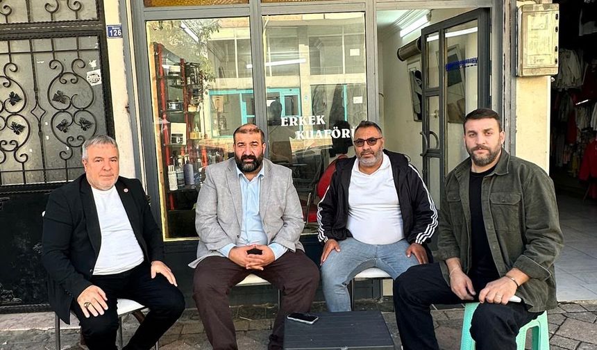 MHP Kocaeli’den Kuaför ve Berberlere Ziyaret